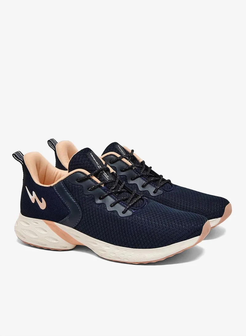 CAMPUS Navy/Peach Women's Blue Low-Top Sneakers - Elegant Dual-Tone Design Shoes with Lightweight Cushion Comfort for Women | Best Price UAE