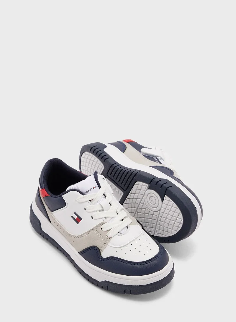 TOMMY HILFIGER Kids Low Top Lace Up Sneakers