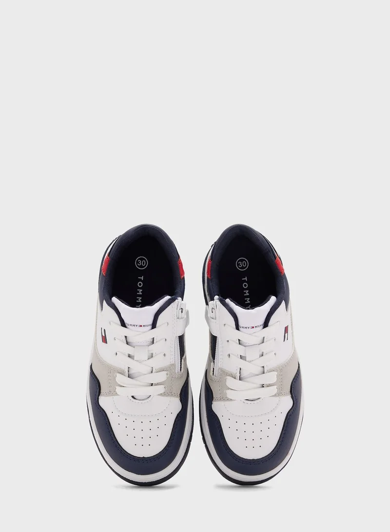 TOMMY HILFIGER Kids Low Top Lace Up Sneakers