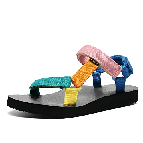 Muboliy Women's Original Sandals Sport Water Sandals with Arch Support Yoga Mat Insole Outdoor Hiking Sandals Light-Weight Shoes - Image 1