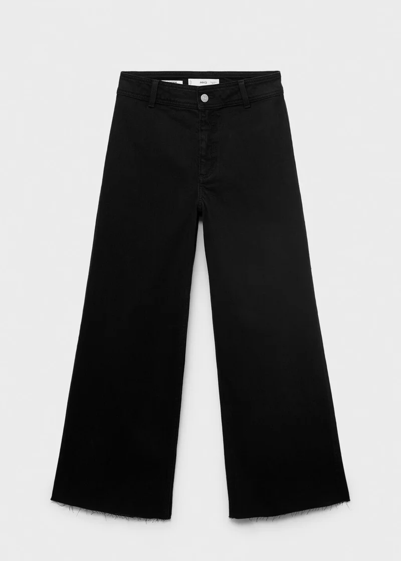 MANGO  Catherin culotte high-rise jeans for Women | Best Price UAE