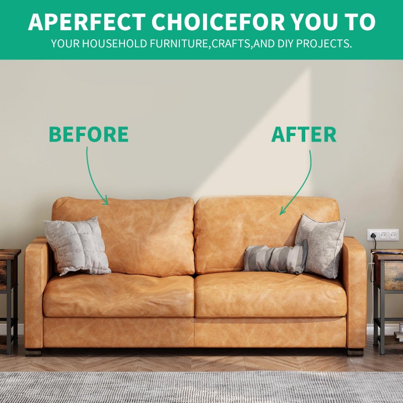 HOMBYS Memory Foam Couch Cushion Replacement, High Density Upholstery Foam Wrapped with Memory Foam & Polyester Batting, Sofa Cushions Inserts with Dacron Fiber Layer,with Removable Cover,6"x24"x24" - Image 3