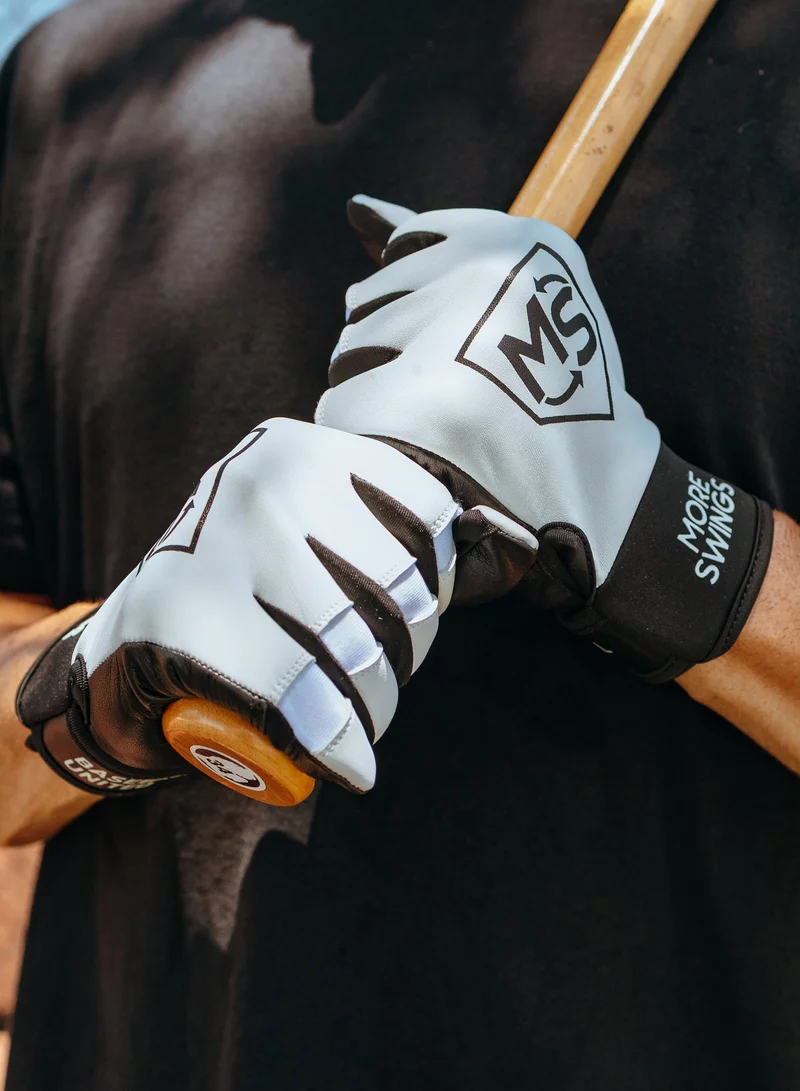 البيسبول يونايتد Baseball United Signature Men's Batting Gloves by More Swings
