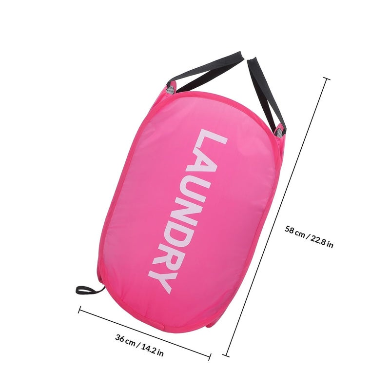 Collapsible Laundry Hamper Large Capacity Breathable Mesh - Image 3