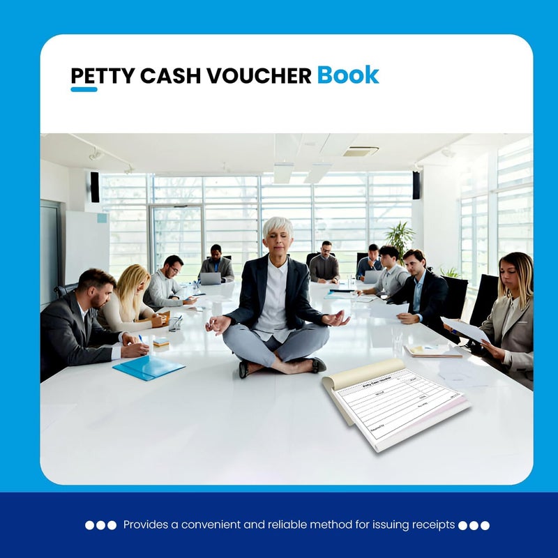 مارك دفتر قسائم نقدية صغيرة A5، 50 ورقة - Image 4