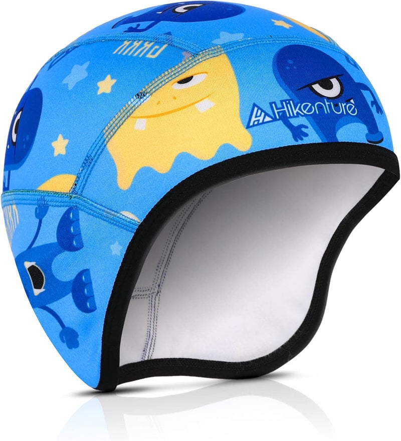 HIKENTURE Kids Skull Cap Helmet Liner Winter Hat for Boys and Girls Beanie Ski Hat with Thermal Fleece for Snow Sports… - Image 1
