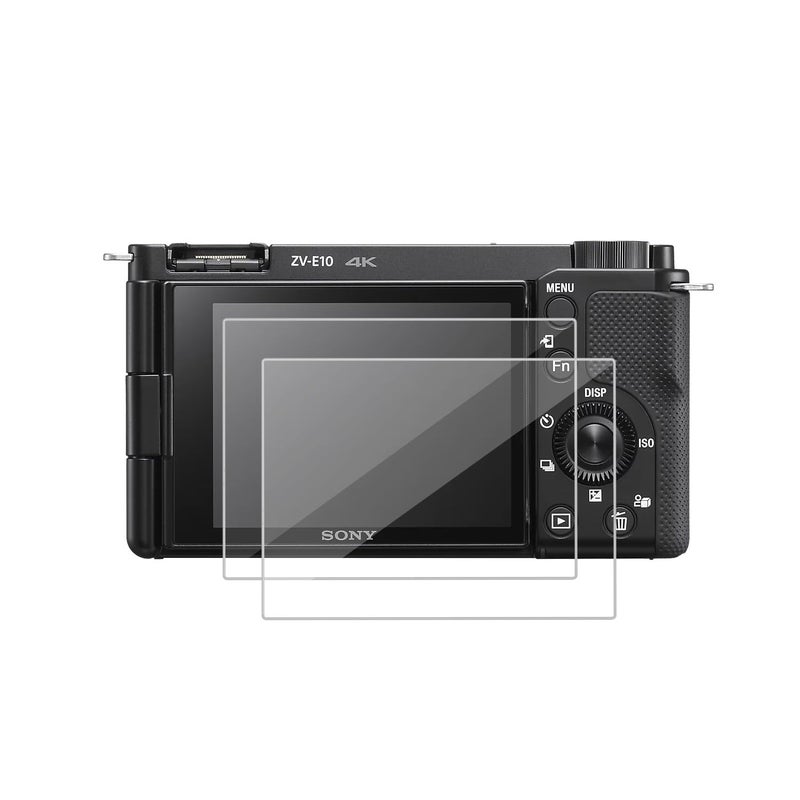 POPIO Military-Grade Gorilla Tempered Glass for Sony Digital Vlog Camera ZV 1 / Sony Alpha ZV-E10L, ZV-E10, ZVE10, Alpha ILCE-7M3, Pack of 2 - Image 5