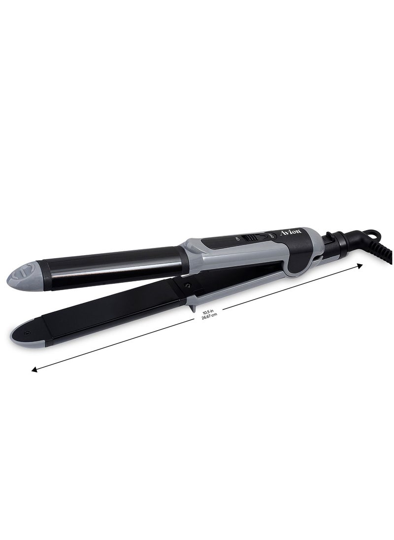 Avion - 2 in 1 Hair Curler Straightener, 41W with handle lock function - Image 1