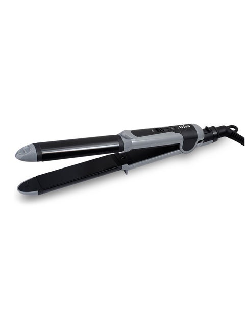 2 in 1 Hair Curler Straightener, 41W with handle lock function