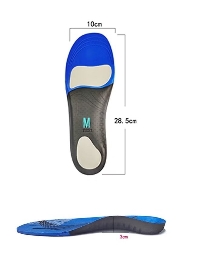 Arch Support Orthotic Insoles, Full-Length Orthopedic Insoles for Plantar Fasciitis, Shock Absorption Cushioning Function Inserts for Flat Feet Heel Spurs Foot Pain overpronation Men Women (M 42-44) - pzsku/ZD58CC627B3924F25CFECZ/45/_/1740133137/b2e5dbf0-4cad-417b-8e46-1d2fcc4ae354