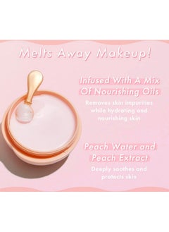 TONYMOLY TONYMOLY Peach Punch Sherbet Cleansing Balm, 6.1 oz (Pack of 1)  - Image 2