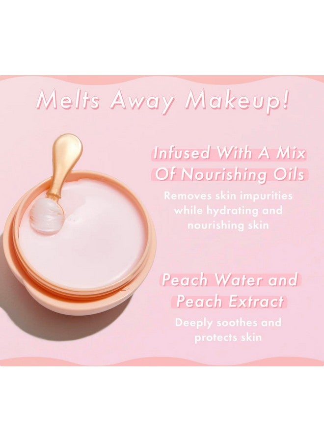 TONYMOLY Peach Punch Sherbet Cleansing Balm, 6.1 oz (Pack of 1) - Image 2