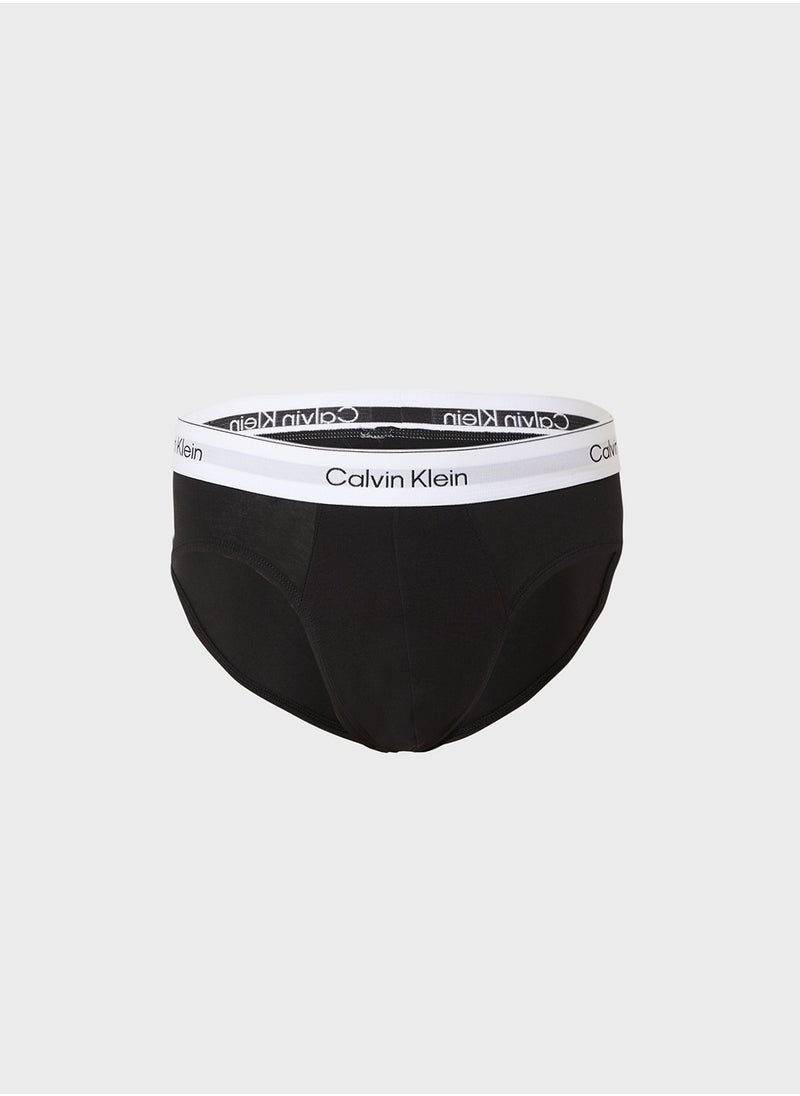 Icon Cotton Stretch Hip Brief - 3 Pack