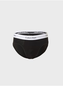 CALVIN KLEIN Icon Cotton Stretch Hip Brief - 3 Pack  - Image 3