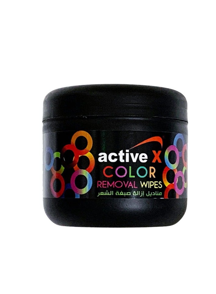 Active X Hair Color Removal Wipes 50pcs - Image 1