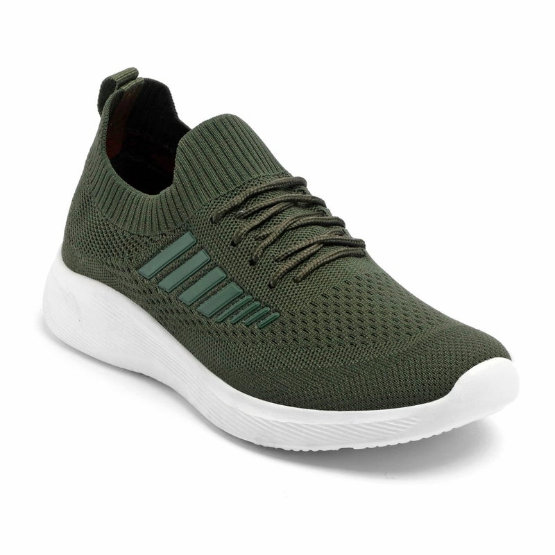 Face Olive Sneakers for Men - Image 5