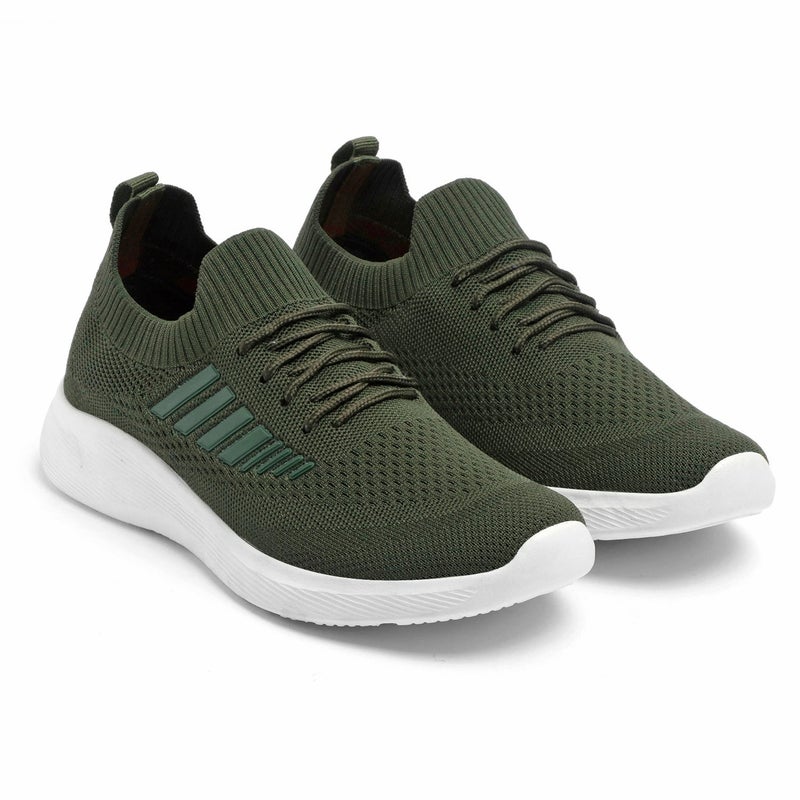 Face Olive Sneakers for Men - Image 4