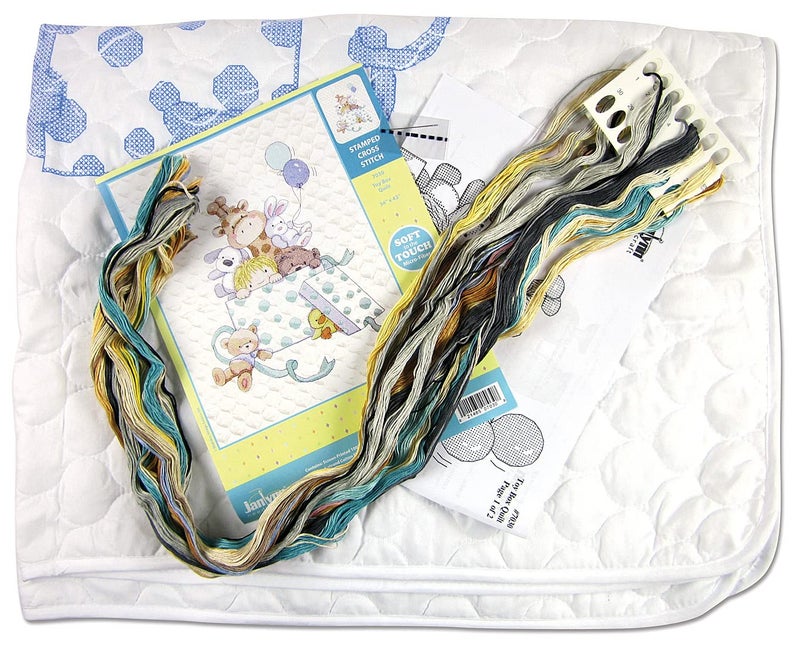 Design Works Crafts Toy Box Stamped Cross Stitch Kit - Image 3