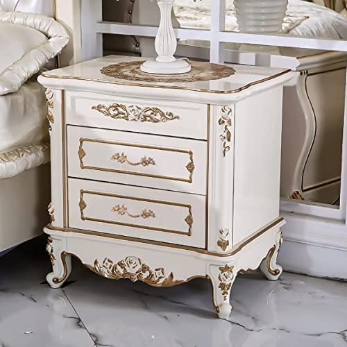Fvstar 5pcs Antique Dresser Handles, Farmhouse Kitchen Cabinet Pulls, Vintage Drawer Pulls and Knobs, European Pull for Cabinet,Dresser,Drawer, 2.5 inch Hole Center - Image 2