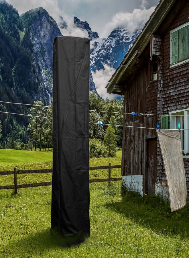 Outdoor Gas Heater Cover Waterproof Patio Heater Covers with Drawstring Heavy Duty Garden Stand Up Patio Heater Cover for Outdoor Protection - Image 5