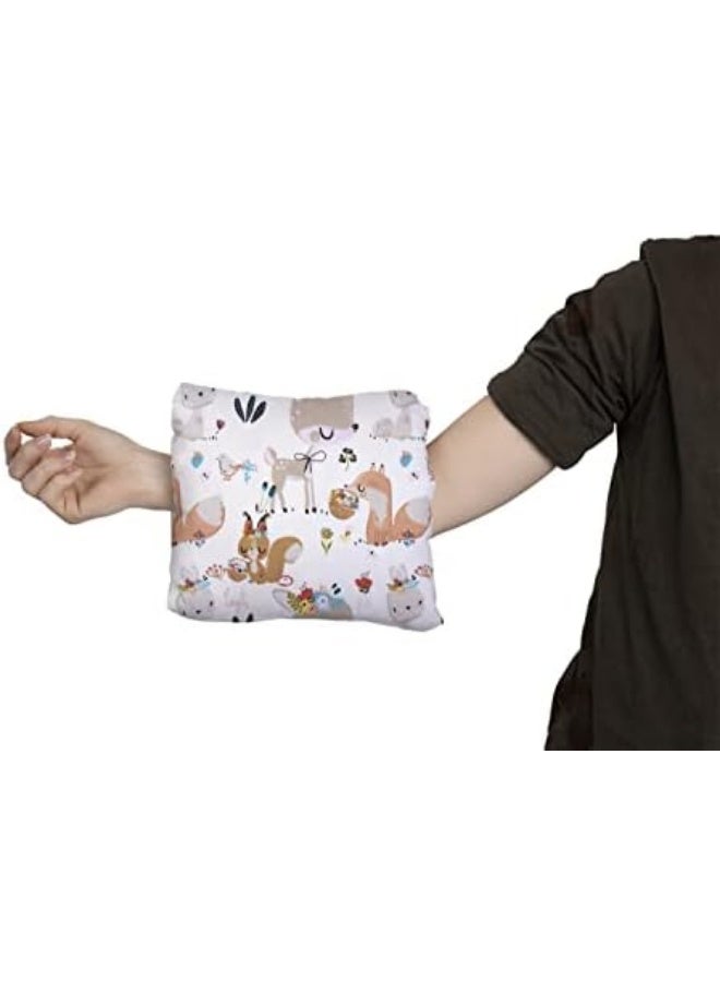 مسند الذراع للرضاعة الذي يجعل كل لحظة رضاعة أكثر راحة ودفئًا ويمكن استخدامها كوساده اشكال مختلفه وعشاوائيه متعدده الالوان - Image 4