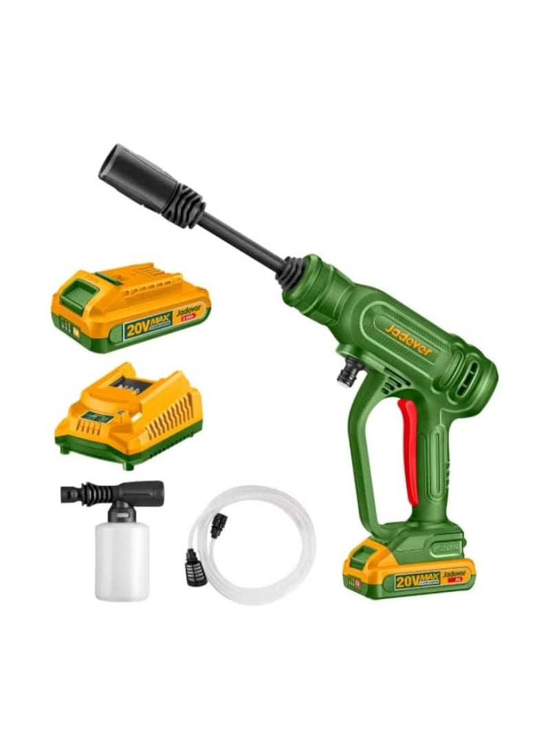 Jadever Cordless Car Washer with 2Ah Battery & Charger - Image 2