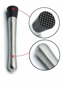 Y&D Muddler Stainless Steel Pounding Popsicles Sticks Plastic Broken Pop Sickles Bar Tools for Rest 8 inch Long 1pc Fruit Crusher Home Making Drinks  - Image 5