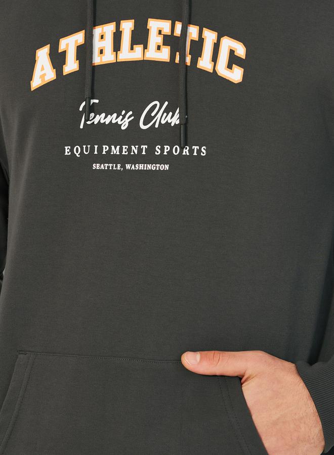 Styli Varsity Print Relaxed Fit Hoodie & Cuffed Joggers Co-Ords - Image 3