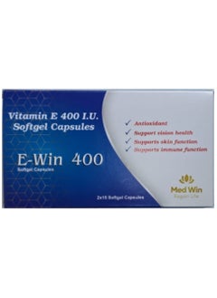 VITAMIN E 400 I.U 2X15 SOFTJEL CAPSULES - pzsku/ZD58D336B1896437A3EA2Z/45/_/1717952104/57d8c54e-c509-433c-8afe-a236383b997c