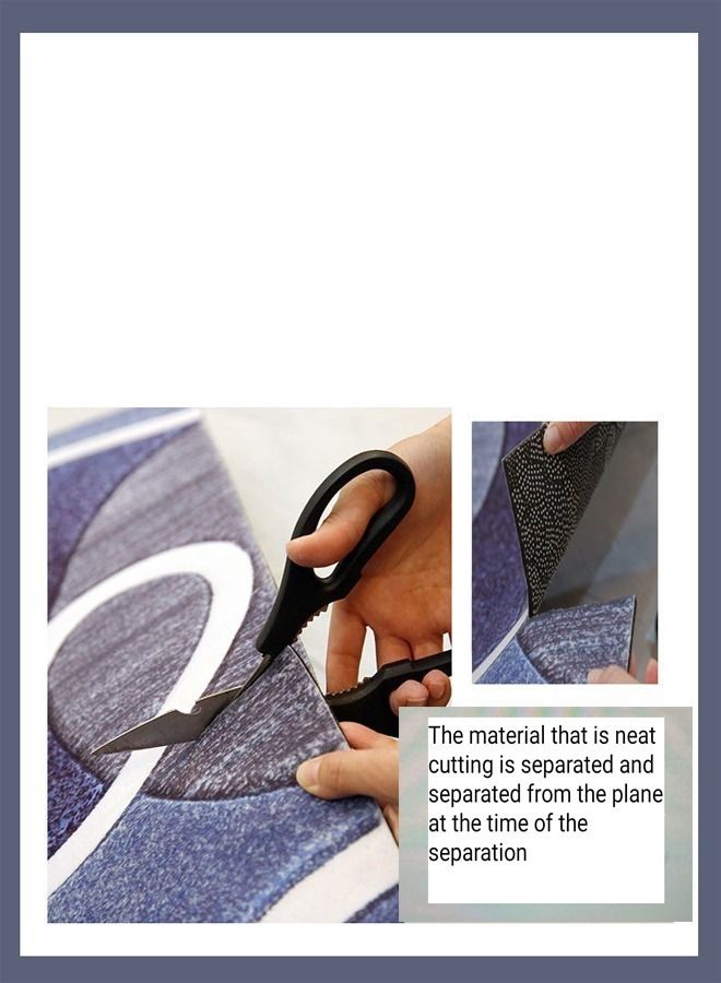 fashionhome New Style Washable Sticky Printed Floor Carpet Rug 300 x 80 cm, Rectangle - Image 5