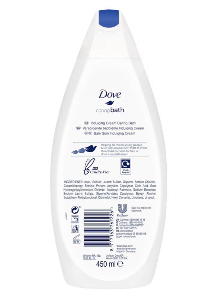 Dove Indulging Cream Bath 450 ml