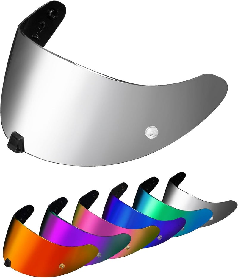 PSLER Helmet Visor for EXO 520 1400 R1 Coloured Visor for Scorpion EXO 391 520 1400 R1, UV Protection Motorcycle Accessories Replacement for Protective Visor Balanced structure - Image 1