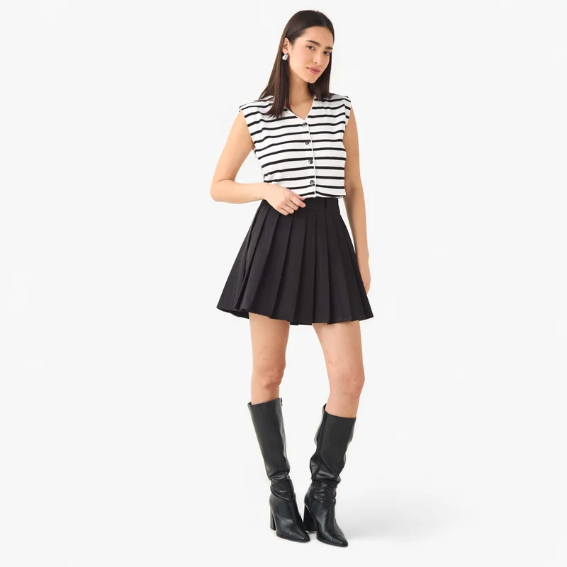 2Xtremz 2Xtremz Striped Mega Sleeves Cardigan