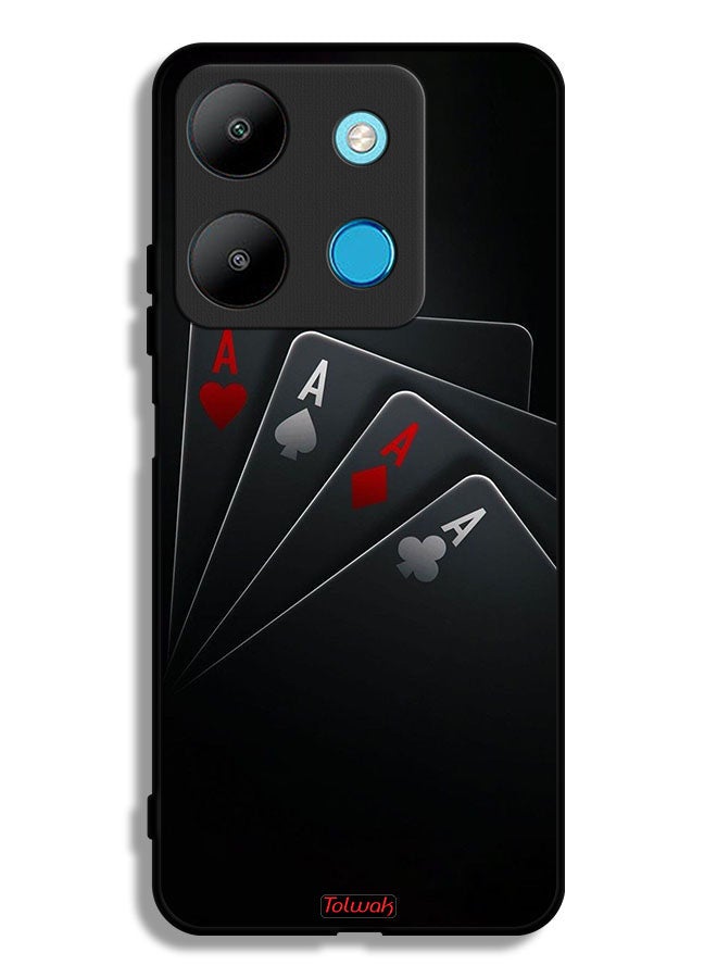 Tolwak Infinix Smart 7 Protective Case Cover Cards A - Image 1