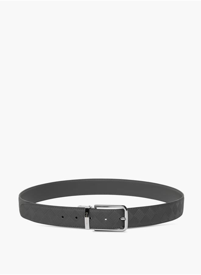 DUCHINI - Men Textured Belt with Pin Buckle Closure - Image 1
