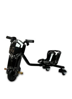 Electric Drift Scooter for Kids – Black Lightning Edition | 360° Spinning Ride-On | Rechargeable Battery | Safe & Fun for Boys & Girls