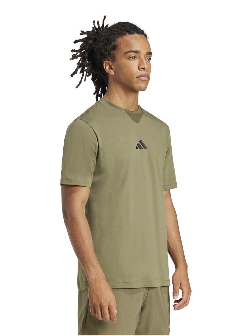 Adidas Small Logo Single Jersey T-Shirt  - Image 5