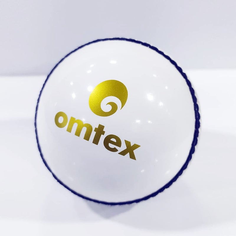 omtex Cricket ProSoft Ball White - Image 1
