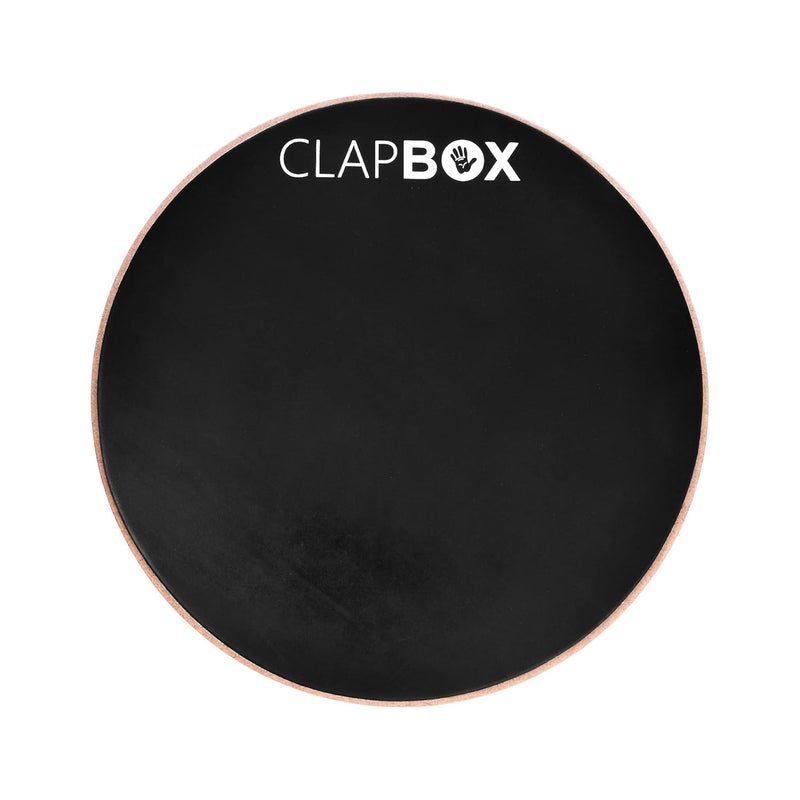Clapbox Drum Practice Pad - 8 inches, Black, CB-PPD (Practice Pad only) - Image 1