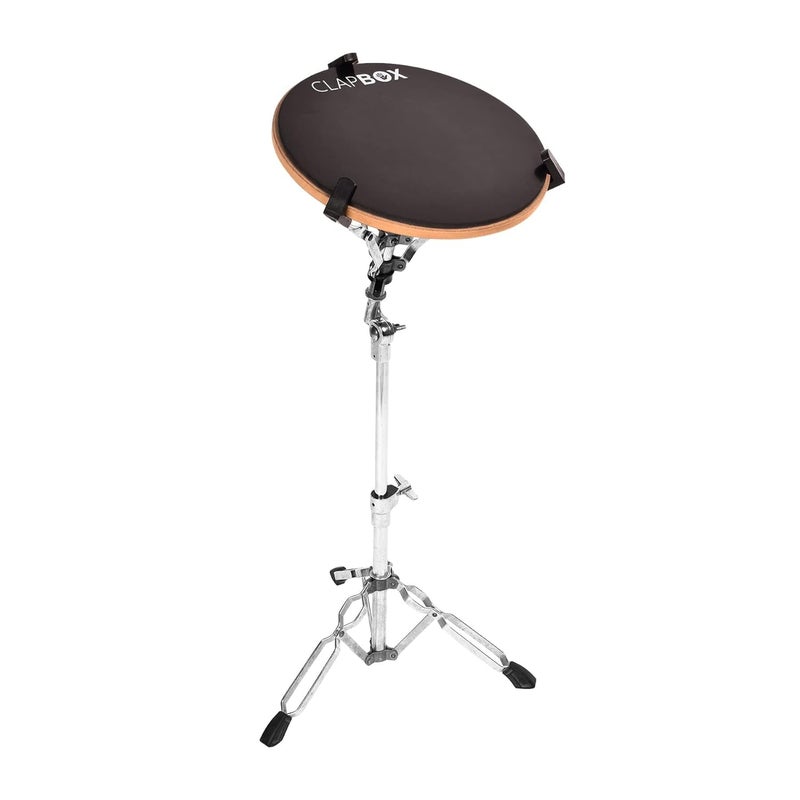 Clapbox Drum Practice Pad - 8 inches, Black, CB-PPD (Practice Pad only) - Image 3