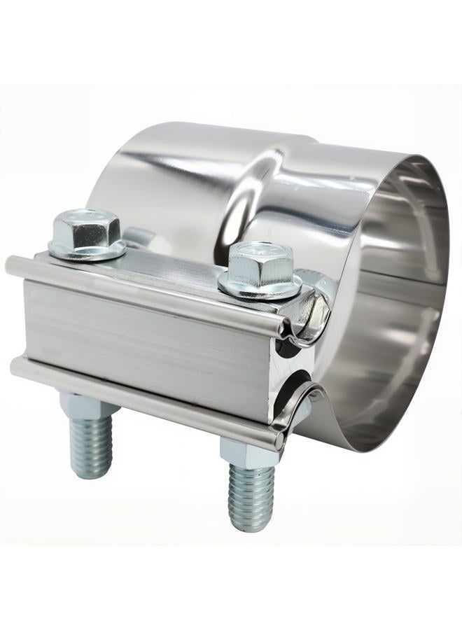 Roadformer 2.5" Lap Joint Exhaust Band Clamp - Preformed Stainless Steel for 2.5" ID to 2.5" OD Exhaust Pipe Connection - Image 4