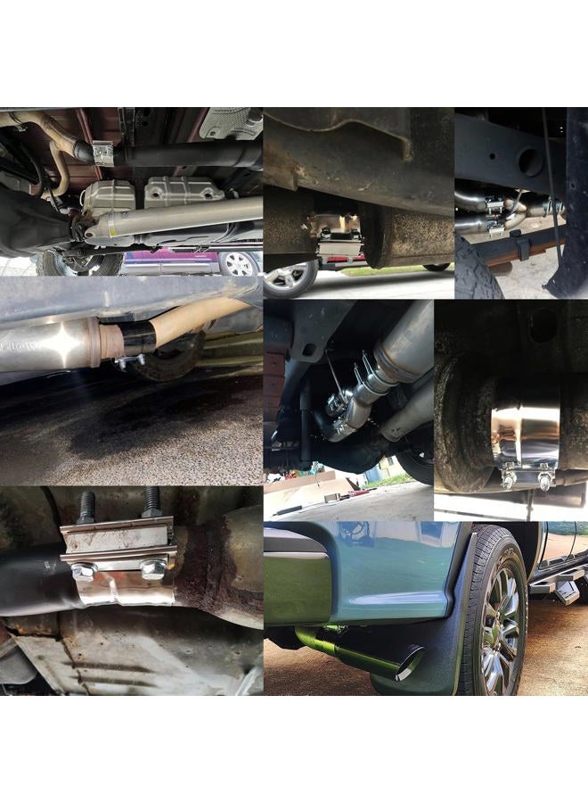 Roadformer 2.5" Lap Joint Exhaust Band Clamp - Preformed Stainless Steel for 2.5" ID to 2.5" OD Exhaust Pipe Connection - Image 5