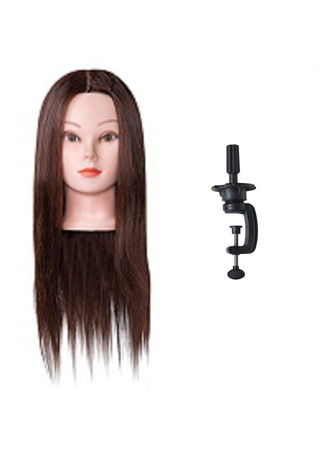 IAS رأس تدريب مصففي الشعر الصناعي الأسود ذو الشعر الطويل (32 بوصة) - Image 4