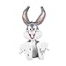 Jazwares Warner Bros Discovery Looney Tunes 8Inch Bugs Bunny Plush SuperSoft and Huggable Plush Toy Official Licensed Plush for All Ages - Image 2