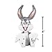 Jazwares Warner Bros Discovery Looney Tunes 8Inch Bugs Bunny Plush SuperSoft and Huggable Plush Toy Official Licensed Plush for All Ages - Image 4