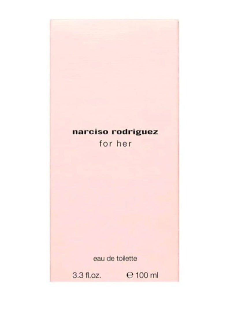 for HER Narciso Rodriguez For Her Eau de Toilette - 100 ml - Image 3