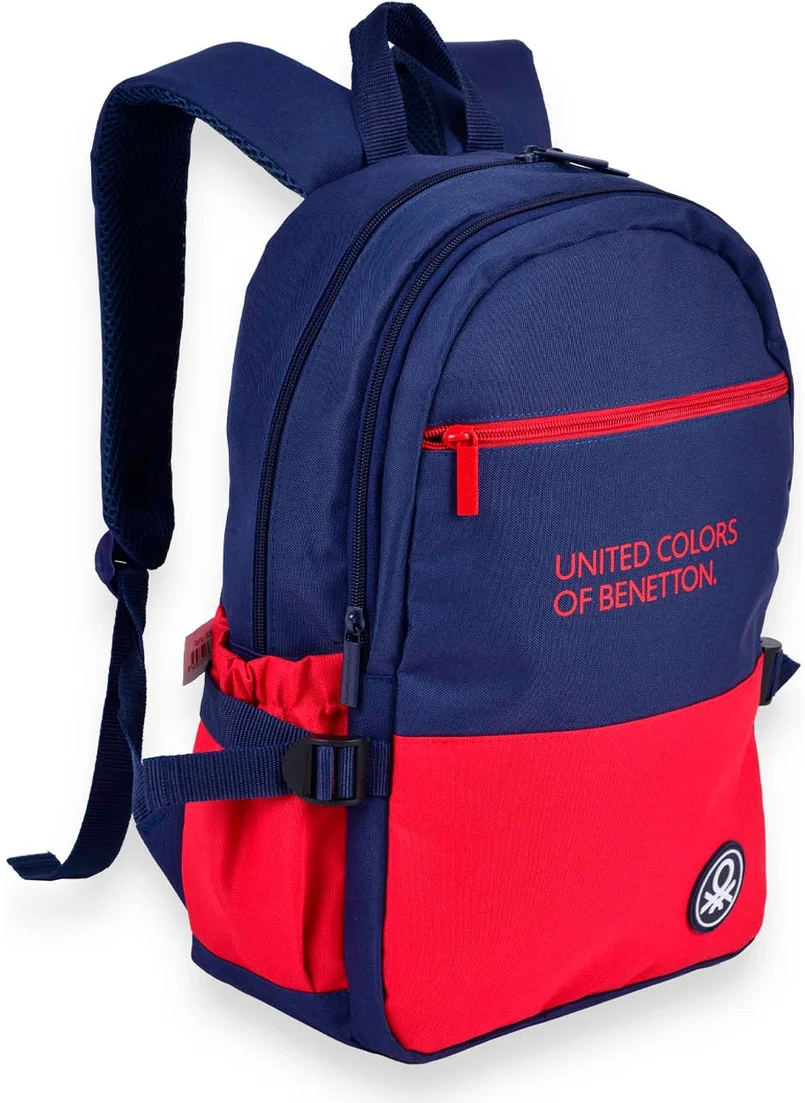 Benetton Navy Blue - Red Men's Backpack Backpack