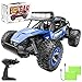 BEZGAR TB141 RC Cars114 Scale Remote Control Car 2WD High Speed 20 Kmh Electric Toy Off Road RC Car Vehicle Truck Crawler with LED Headlight and Two Rechargeable Batteries for Kids and Adults - Image 4