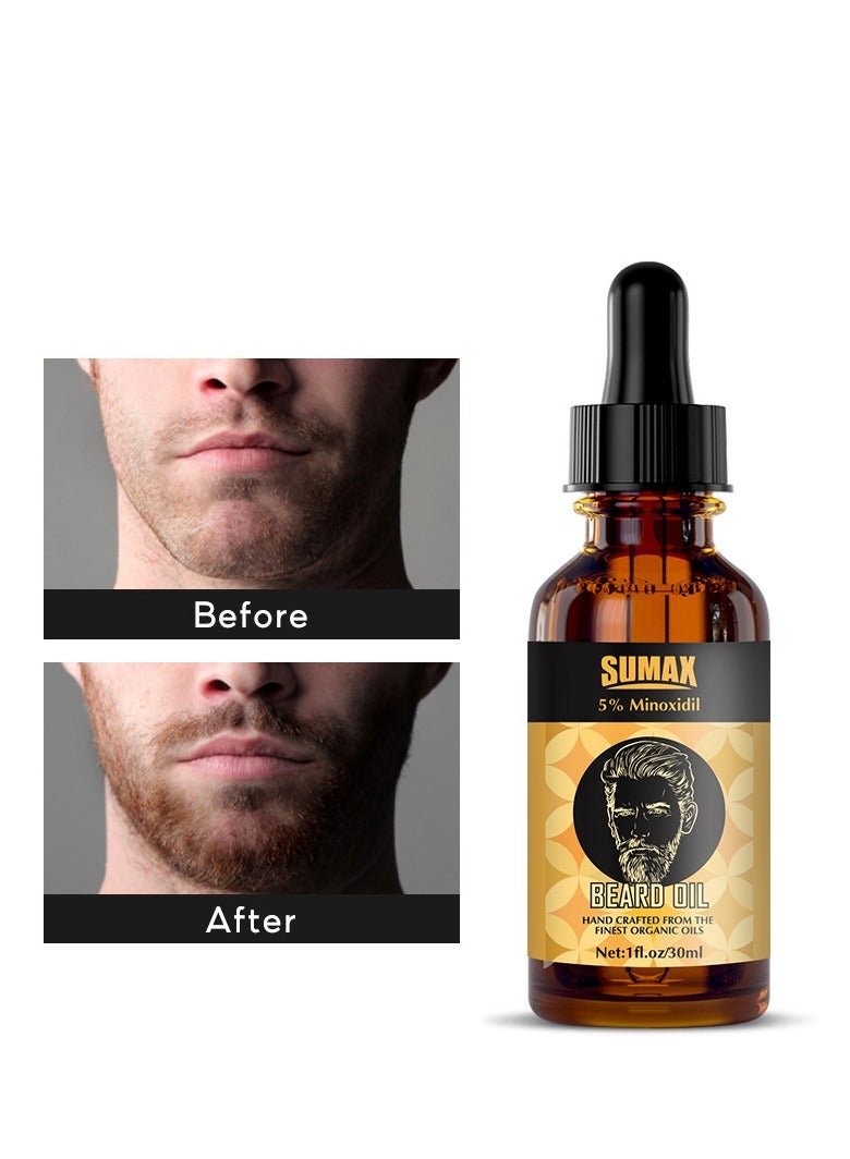 سوماكس زيت نمو اللحية، مع 5% مينوكسيديل 30 مل - Image 1