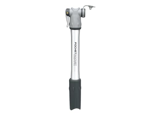 Topeak Pocket Rocket Bike Pump, Silver/Black, ﻿8.7” x 1.7” x 1.0” - Image 4